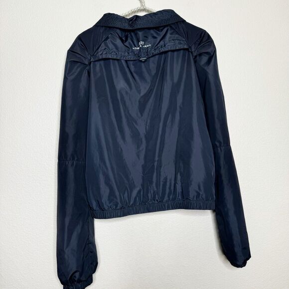 Lorna Jane Jacket Medium Blue Double Zip Active Windbreaker Sport Run Uniquely - Picture 16 of 16